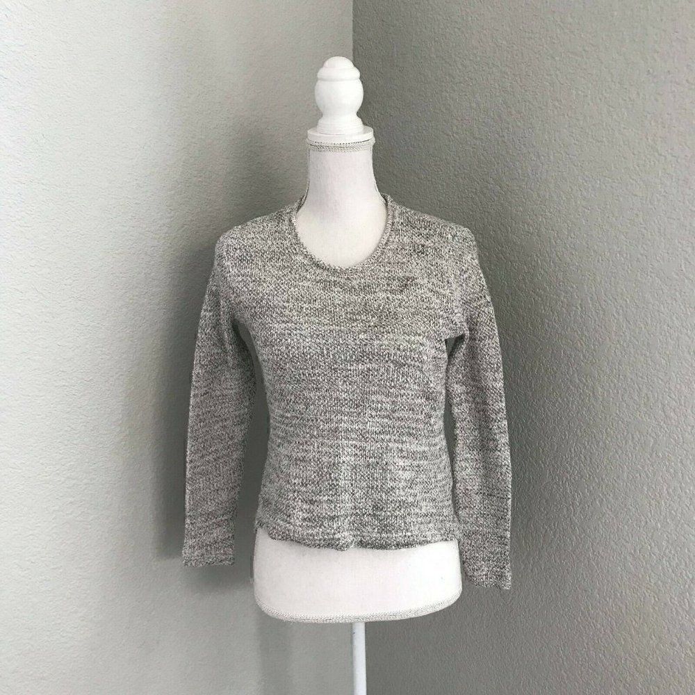 Madewell Womens Gray Pullover Knit Top Size Small